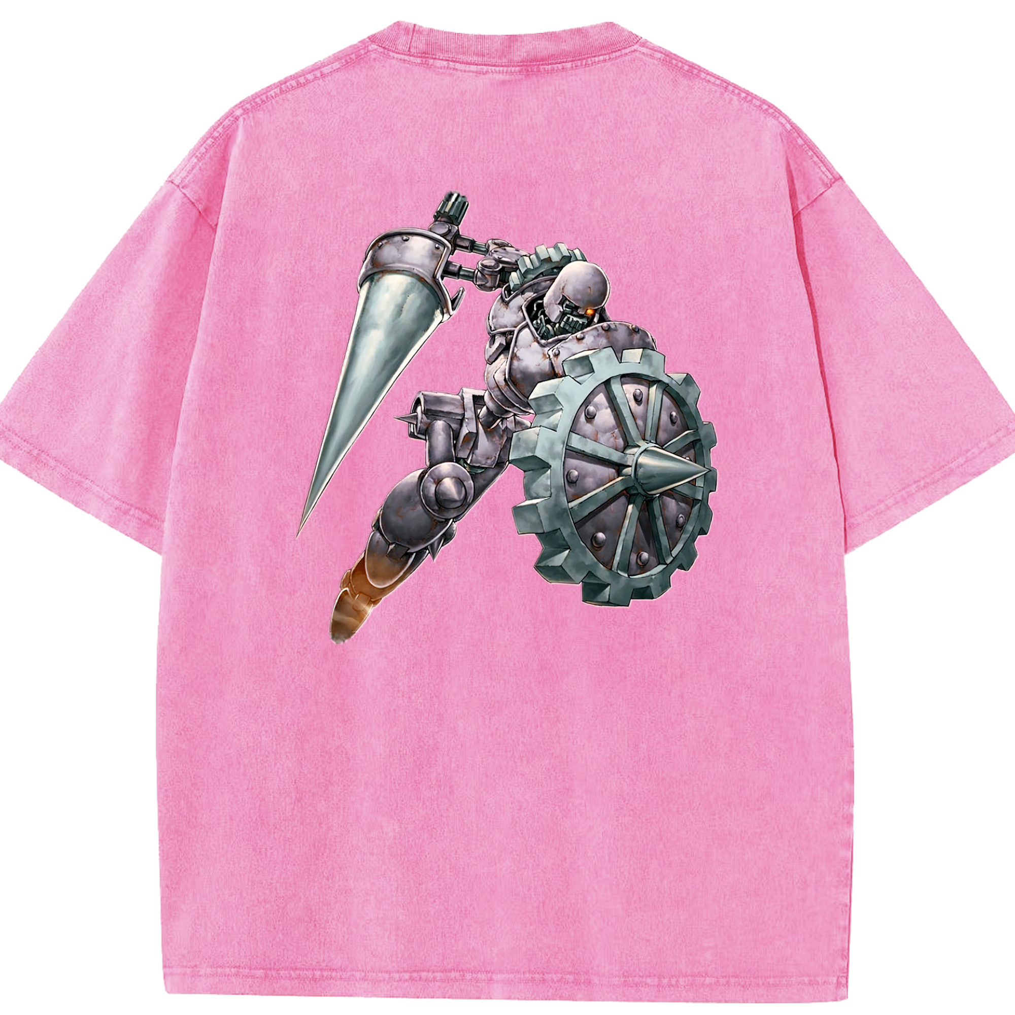 （画像用） 遊☆戯☆王 Yu-Gi-Oh! 綿100% ヴィンテージ風 半袖Tシャツ（背面プリント）